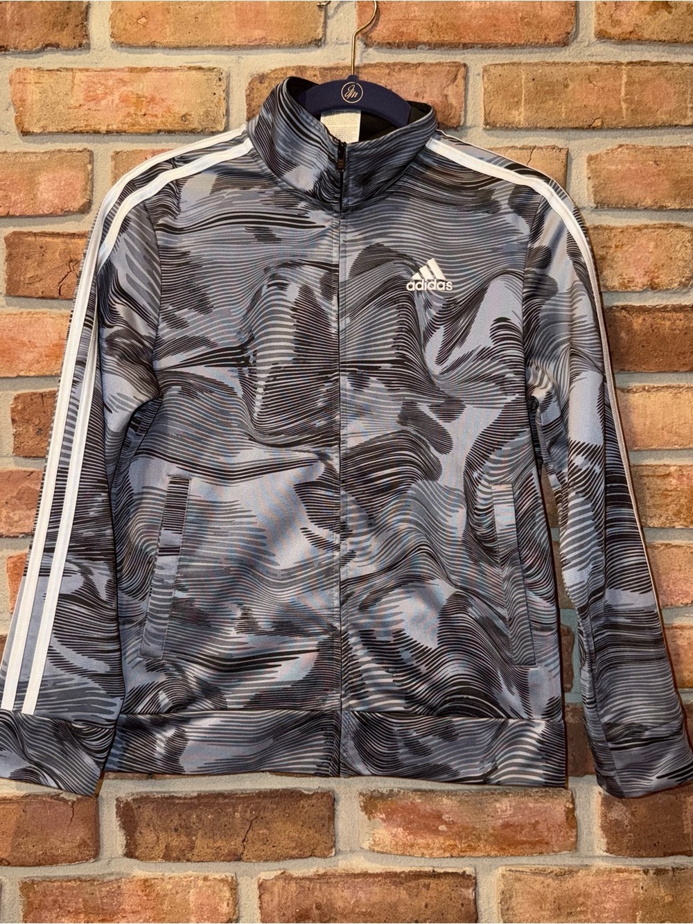 Adidas Youth Camo Track Jacket Size 10-12